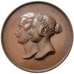 Medal - Victoria Royal Wedding, W.J. Taylor