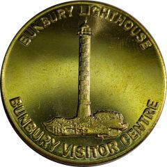 Medal - WA - Bunbury, Visitor Centre Tourist Souvenir