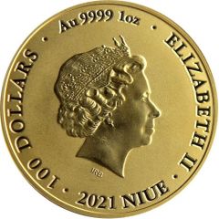 100 Dollars - Elizabeth II Bitcoin