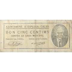 5 Céntimos Espluga Calva