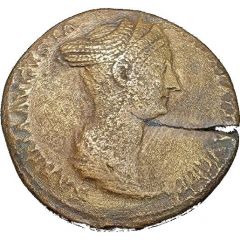 Sestertius - Sabina // S C, Ceres