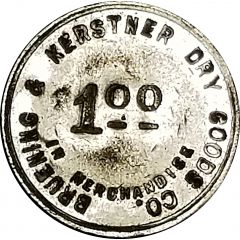 1 Dollar - Bruening and Kerstner Dry Goods Co.