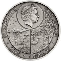 1 Dollar - Elizabeth II Shark
