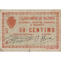 50 Céntimos Balenyà