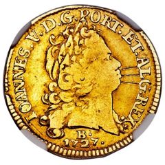 1600 Réis - João V 1st Type of Shield, Bahia Mint
