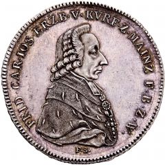 1 Thaler - Frederick Charles Joseph of Erthal Mule