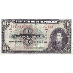 10 Pesos Oro