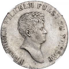 1 Thaler - Frederick William of Weilburg Konventionstaler, Pattern