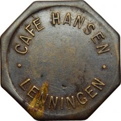 Token - Café Hansen Lenningen