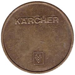 Car Wash Token - Kärcher Wertmarke, 22 mm