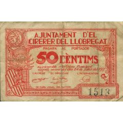 50 Céntimos El Cirerer del Llobregat