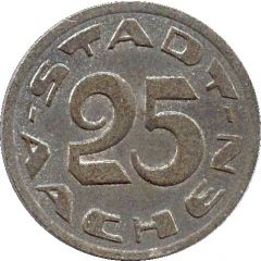 25 Pfennig - Aachen