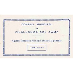 1 Peseta Vilallonga del Camp