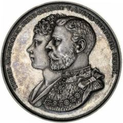 Medal - George V Coronation, J. Carter, silver