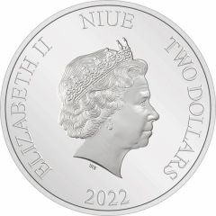 2 Dollars - Elizabeth II Bambi and Butterfly