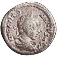 Denarius - Elagabalus CONSVL II P P, Aequitas