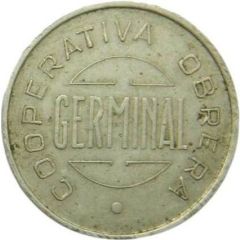 1 Peseta - Cooperativa Obrera Germinal