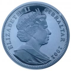 1 Royal - Elizabeth II Two cherubs shooting arrows, Silver Proof