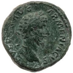 As - Lucius Verus TR P IIII IMP II COS II S C ARMEN, Armenia