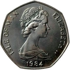 50 Pence - Elizabeth II College of Arms