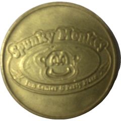 Token - Spunky Monkey Uniontown, Pennsylvania