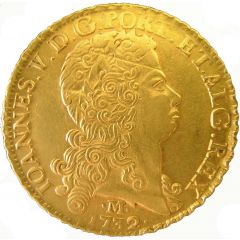 Dobra 8 Escudos - João V Lisboa, Bahia, Rio and Minas mints