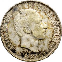 50 Centimos - Alfonso XII