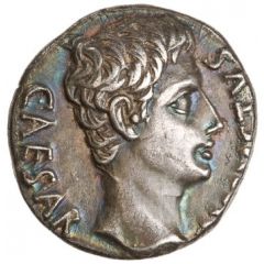 Denarius - Augustus OB CIVIS SERVATOS