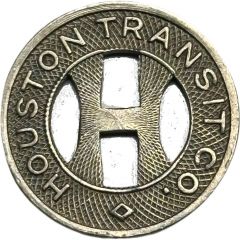 1 Full Fare - Houston Transit Co. Houston, Texas