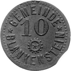 10 Pfennig - Blankenstein