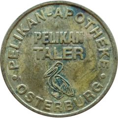 Pelikan Taler - Pelikan Apotheke Osterburg