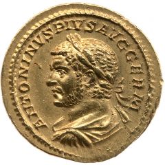 Aureus - Caracalla P M TR P XVIII COS IIII P P
