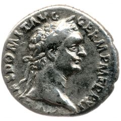 Denarius - Domitian IMP XXII COS XVI CENS P P P, Minerva