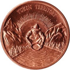 Medallion - Yukon Territory Canadian Centennial