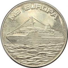 Medal - Launch of the cruise liner MS Europa
