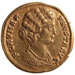 2 Solidi - Fausta SPES REIPVBLICAE, Nicomedia