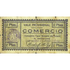 2 Pesetas Lubrín