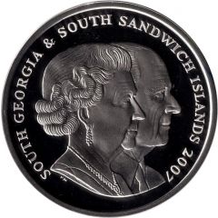 2 Pounds - Elizabeth II Diamond Wedding, Silver Proof
