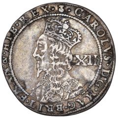 12 Shillings - Charles I 3rd Coinage, 5th Issue