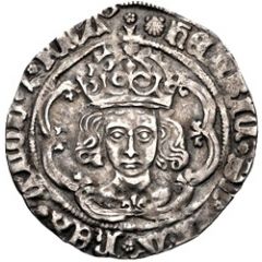1 Groat - Henry VII facing bust, London mint