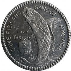 Mardi Gras Token - Jefferson City Buzzards Tarpon
