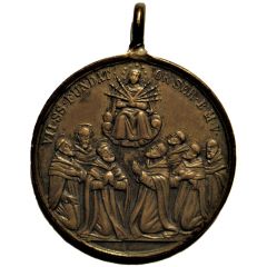 Order of Servants of Mary, Medal Milano, Italy