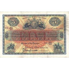 5 Pounds Union Bank of Scotland