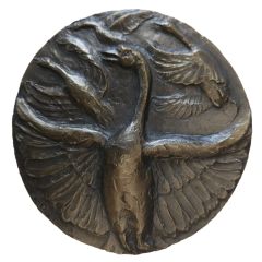 Medal - Canada Geese in flight Elizabeth Bradford Holbrook