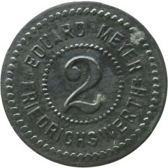 2 Pfennigs - Friedrichswerth Eduard Meyer
