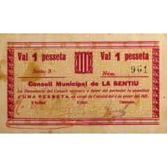 1 Peseta La Sentiu