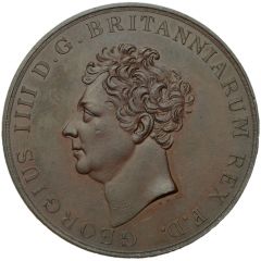 Medal - George IV Patron of the Arts