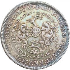 Medal - Death of Paul Paulsen `Bürgermeisterpfennig` Hamburg