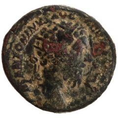 Dupondius - Marcus Aurelius IMP VIII COS III DE SARM S C