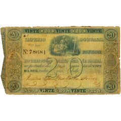 20 Mil Réis Thesouro Nacional, 3rd print